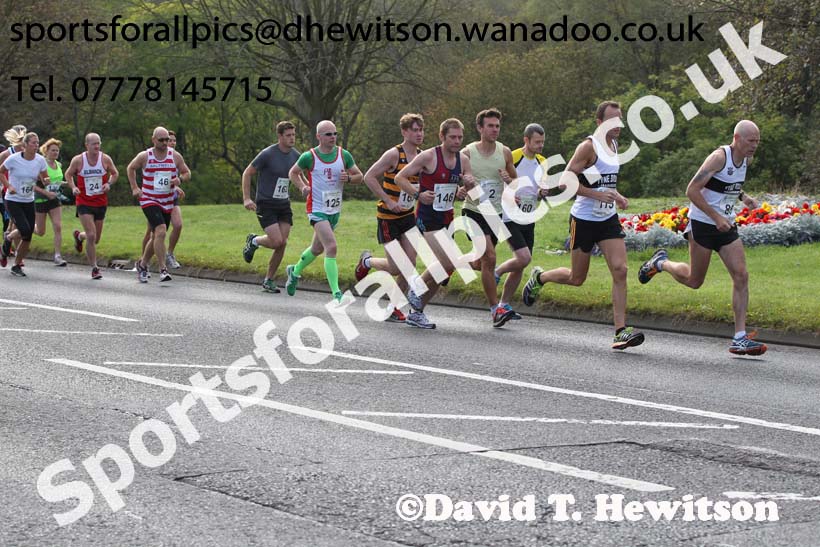 Start of the Prudhoe Miners Run. Photo: David T. Hewitson/Sports for All Pics
